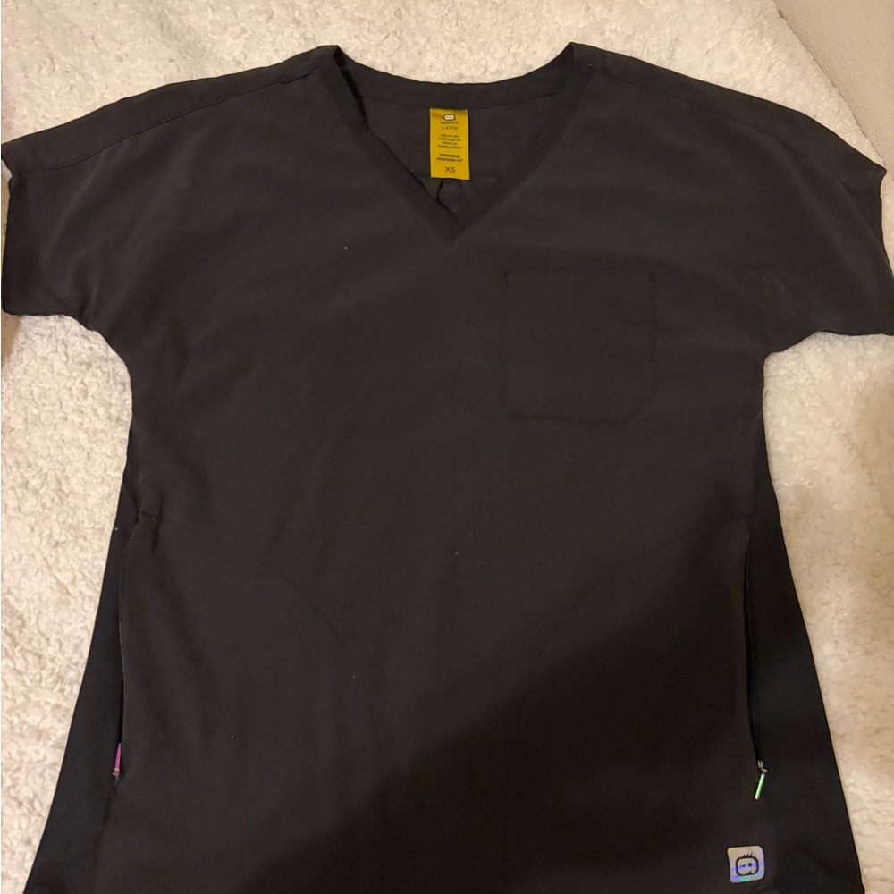 Black xs scrubs